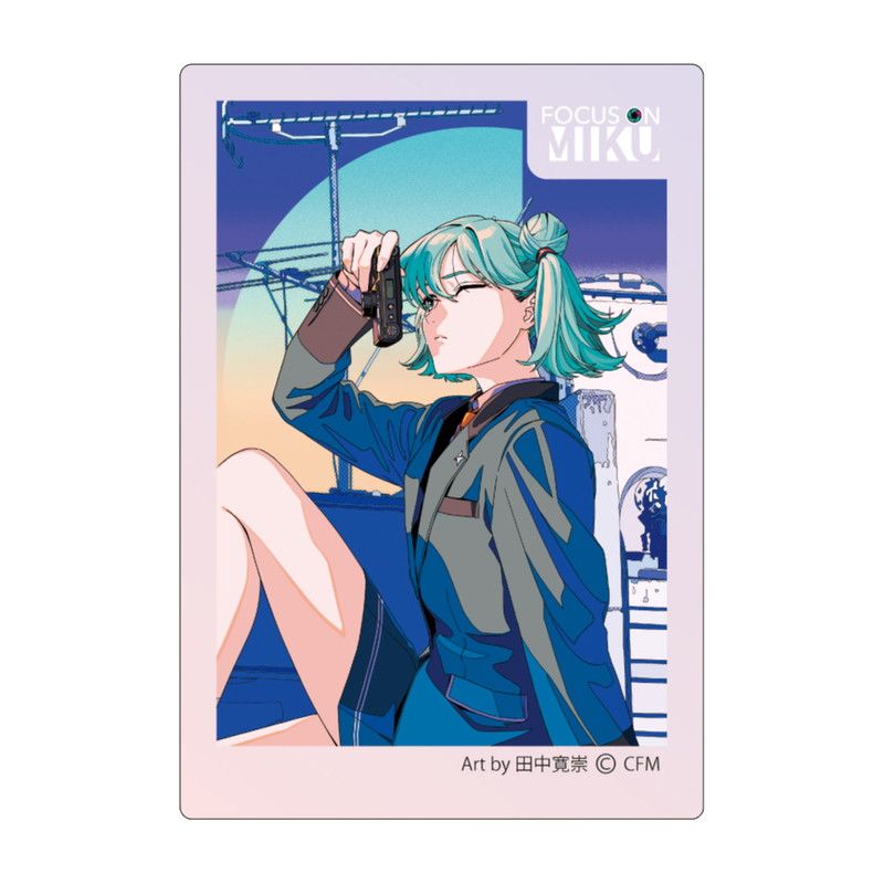 FOCUS ON MIKU ダイカットステッカー 田中寛崇｜アニメ・キャラクター