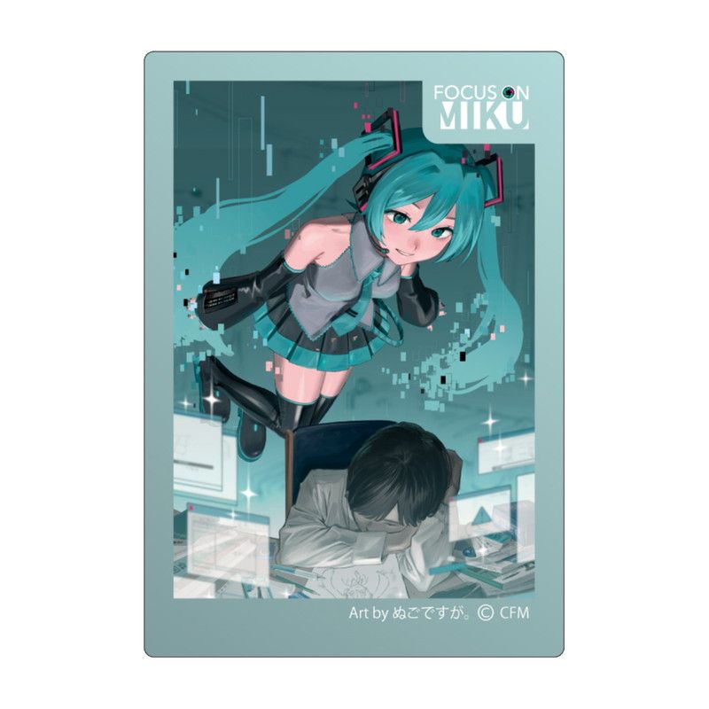FOCUS ON MIKU ダイカットステッカー ぬごですが。