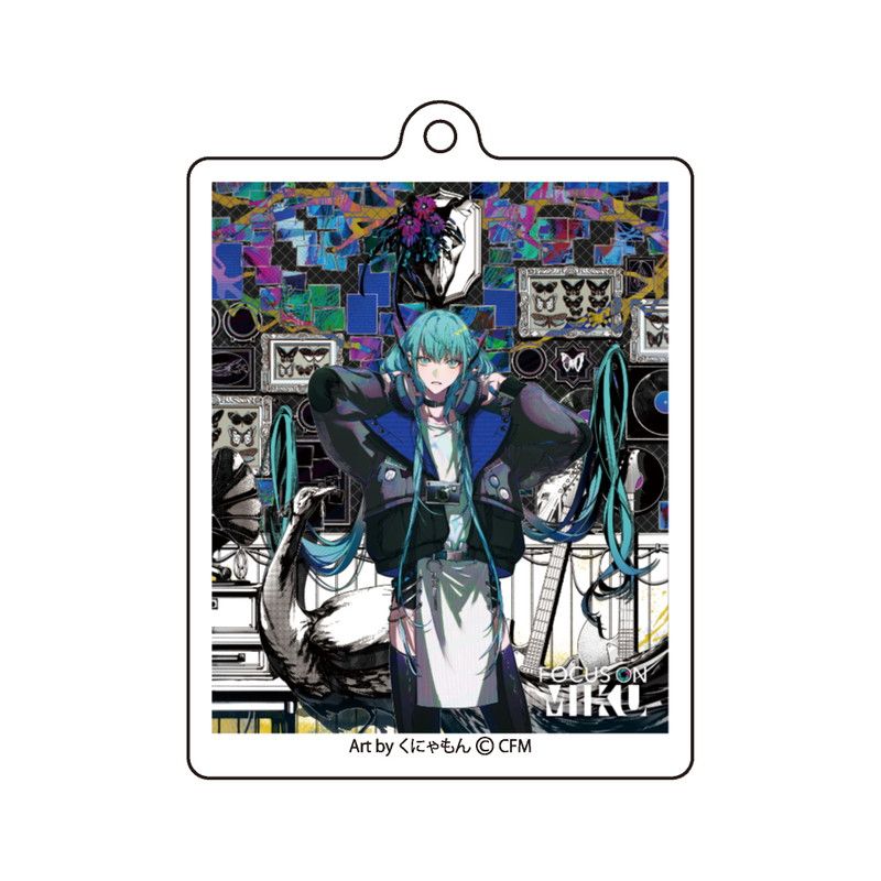 FOCUS ON MIKU アクリルキーホルダー くにゃもん