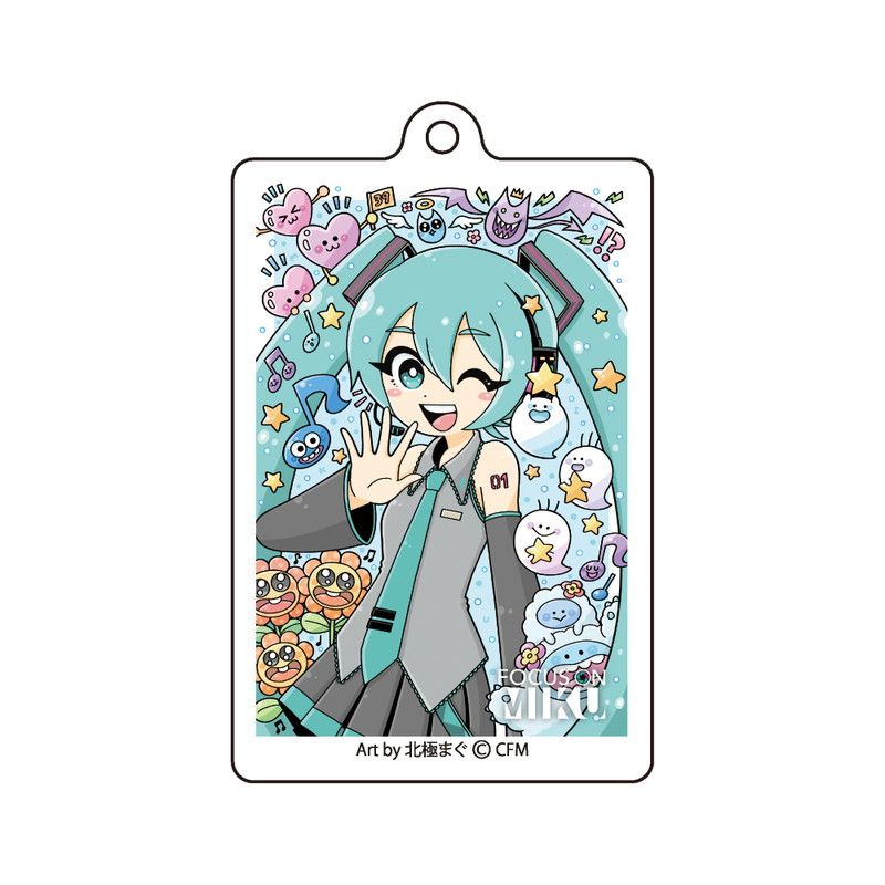 FOCUS ON MIKU アクリルキーホルダー 北極まぐ