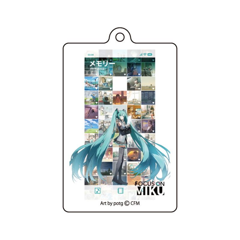 FOCUS ON MIKU アクリルキーホルダー potg