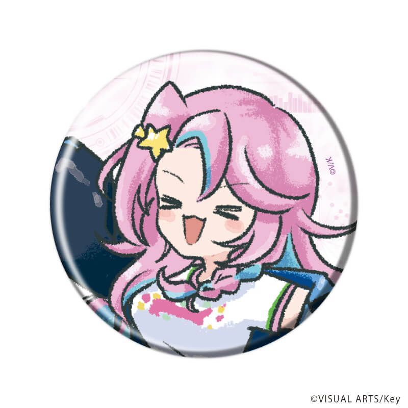 缶バッジ「虹彩都市」02/ブラインド(7種)(グラフアートイラスト)