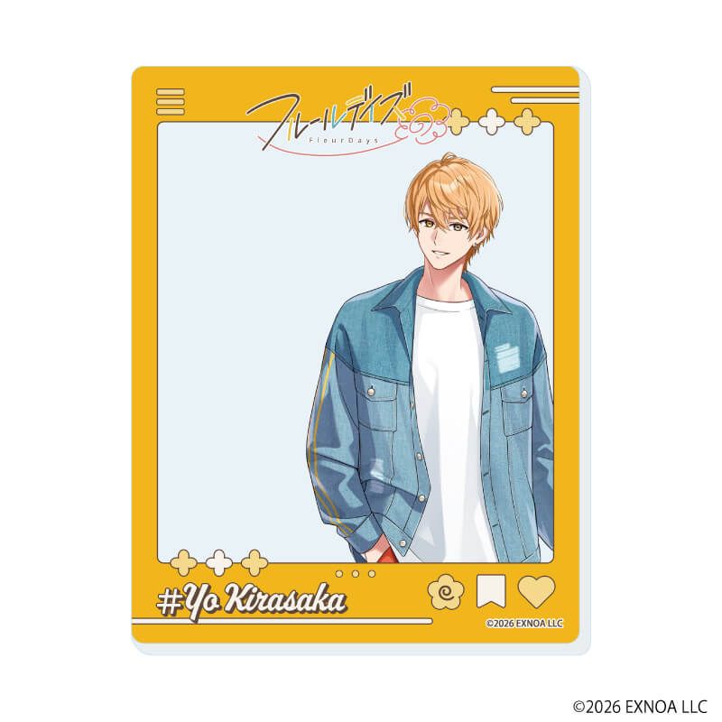 アクリルカード「フルールデイズ」01/コンプリートセット(全8種)(公式イラスト)