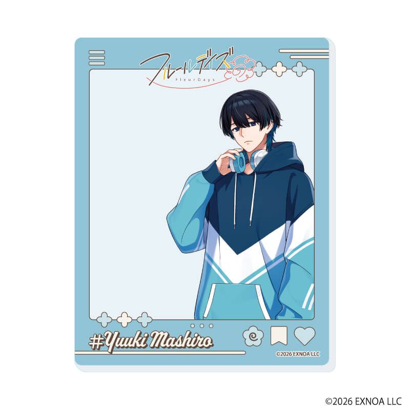 アクリルカード「フルールデイズ」01/コンプリートセット(全8種)(公式イラスト)