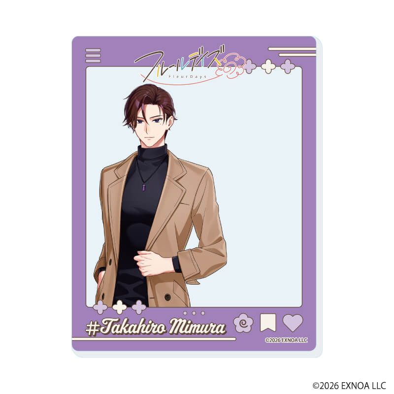 アクリルカード「フルールデイズ」01/コンプリートセット(全8種)(公式イラスト)