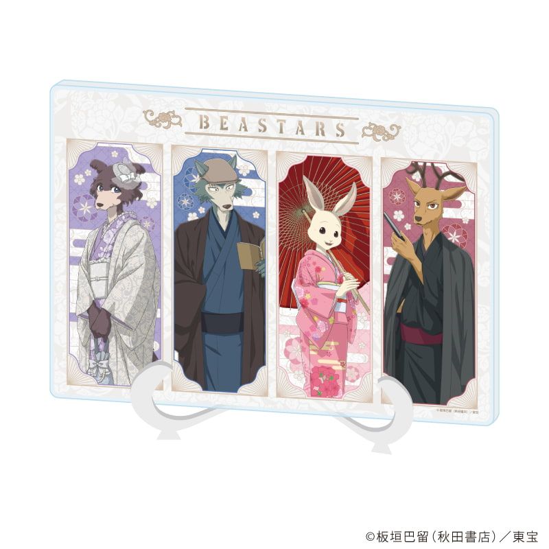 アクリルアートボード(A5サイズ)「BEASTARS FINAL SEASON」03/着物ver. コマ割りデザイン(描き下ろしビジュアル)