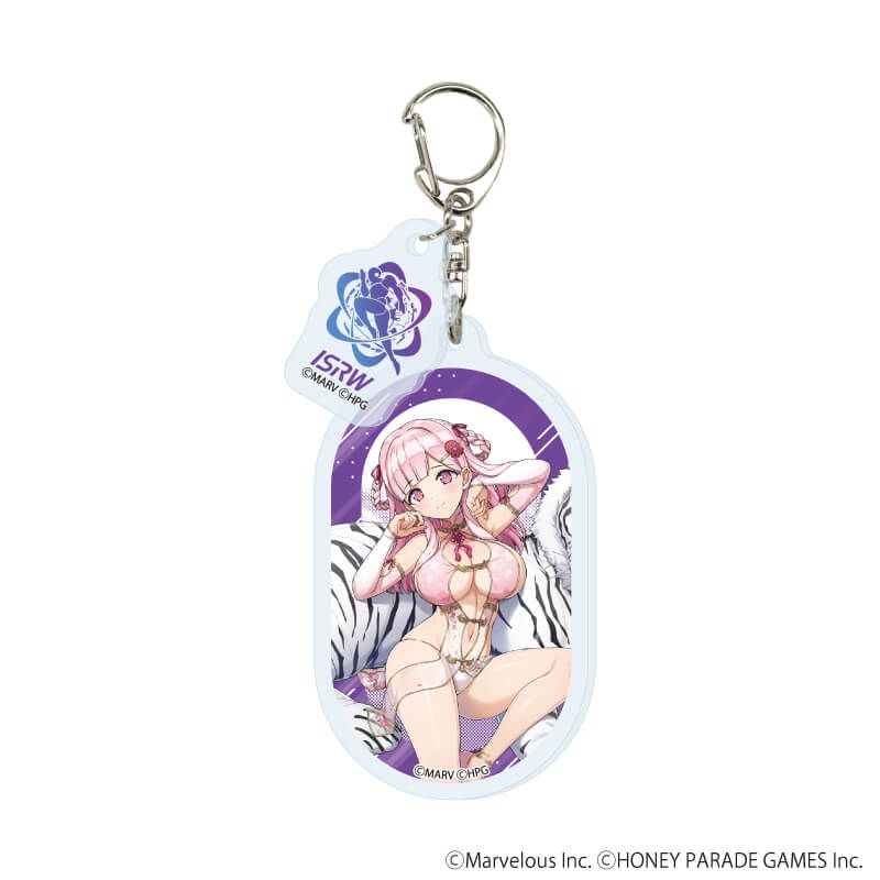 パーツ付きアクリルキーホルダー「ドルフィンウェーブ」02/セット② コンプリートセット(全16種)(公式イラスト)
