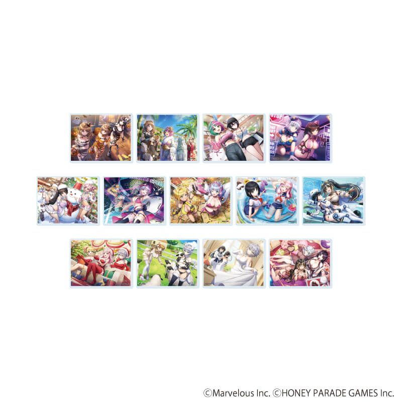 アクリルカード「ドルフィンウェーブ」05/セット② コンプリートセット(全13種)(公式イラスト)