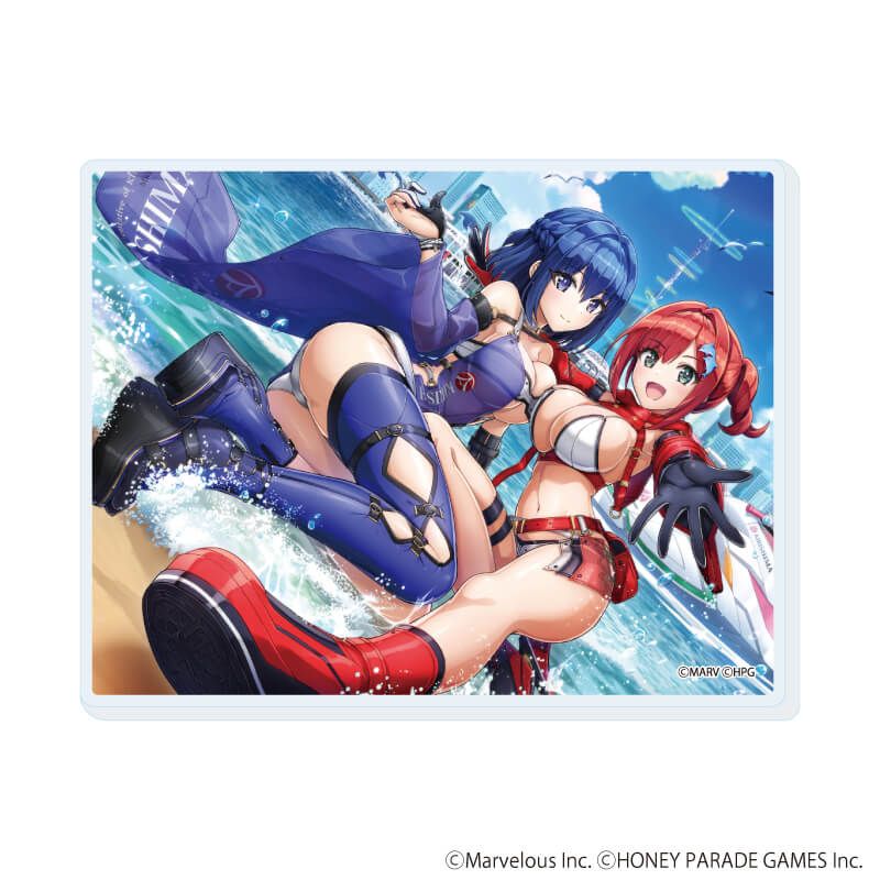 アクリルカード「ドルフィンウェーブ」04/セット① コンプリートセット(全12種)(公式イラスト)