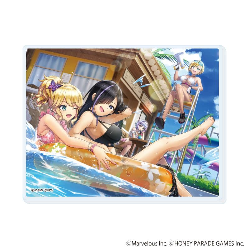 アクリルカード「ドルフィンウェーブ」04/セット① コンプリートセット(全12種)(公式イラスト)