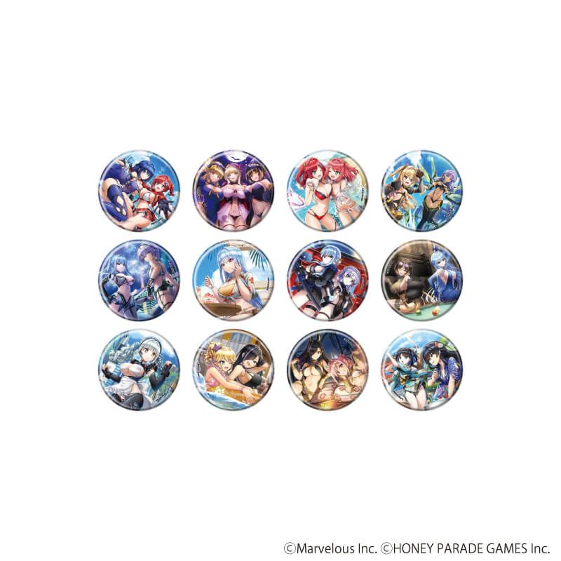 缶バッジ「ドルフィンウェーブ」05/セット① コンプリートセット(全12種)(公式イラスト)