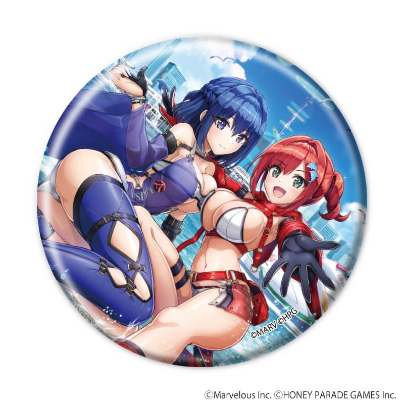 缶バッジ「ドルフィンウェーブ」05/セット① コンプリートセット(全12種)(公式イラスト)