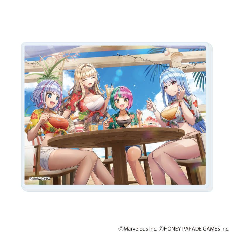 アクリルカード「ドルフィンウェーブ」04/セット① ブラインド(12種)(公式イラスト)