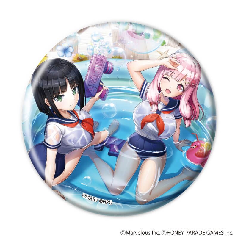 缶バッジ「ドルフィンウェーブ」06/セット② ブラインド(13種)(公式イラスト)