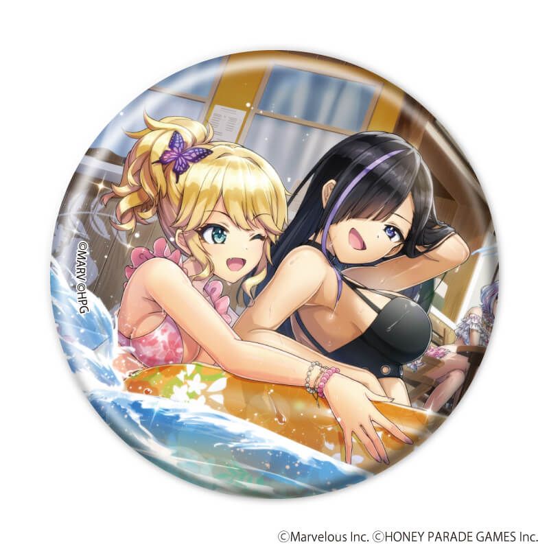缶バッジ「ドルフィンウェーブ」05/セット① ブラインド(12種)(公式イラスト)