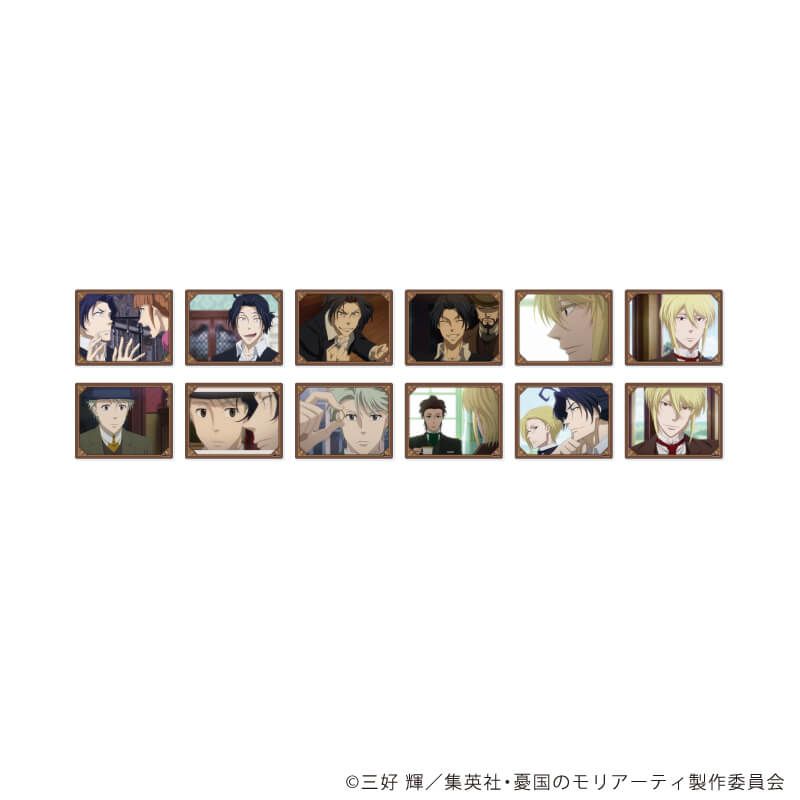アクリルカード「憂国のモリアーティ」12/コンプリートセット(全12種)(場面写イラスト)