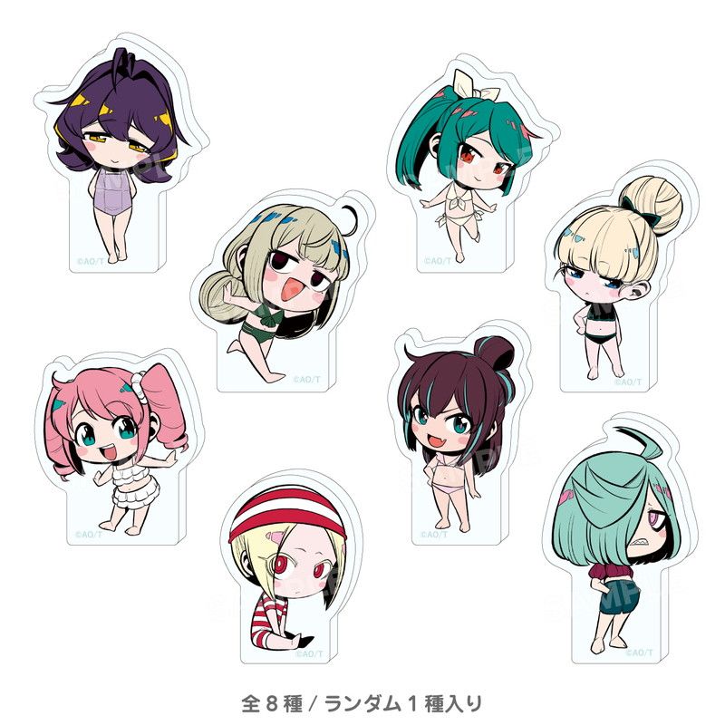 海だーっ！ミニアクリルブロック（魔法少女にあこがれて）