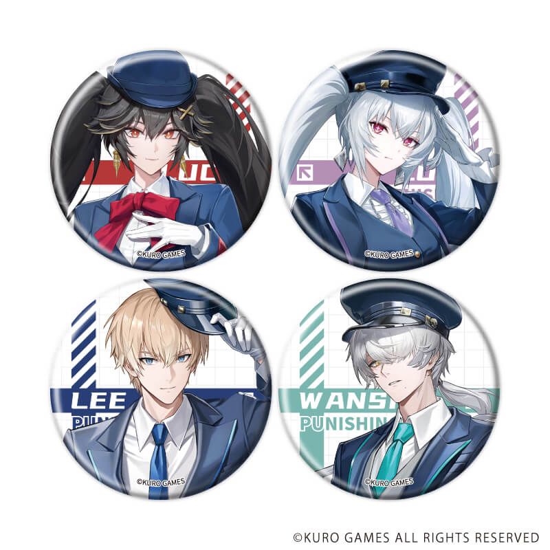 缶バッジ「パニシング：グレイレイヴン」01/ブラインド(4種)(描き起こしイラスト)