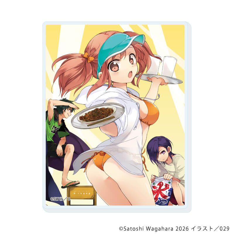 アクリルカード「原作『はたらく魔王さま！』」01/コンプリートセット(全5種)(公式&描き下ろしイラスト)