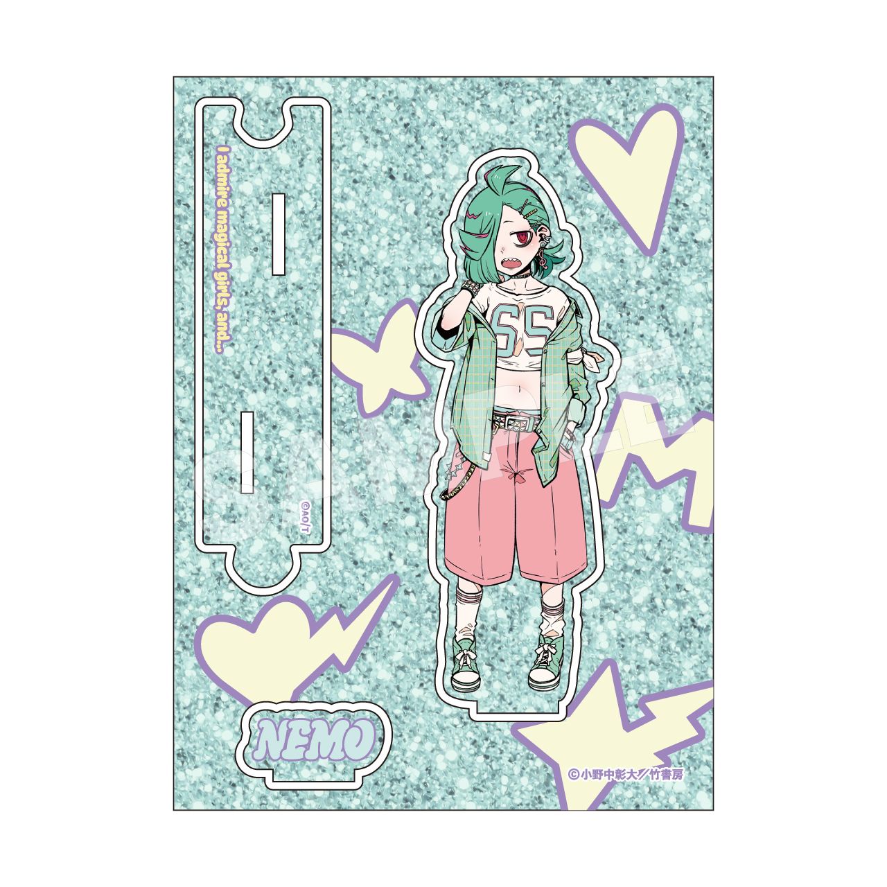 小野中彰大先生描き下ろし「魔法少女にあこがれて」 MHAK gals! ラメアクリルスタンド 姉母ネモ（魔法少女にあこがれて）