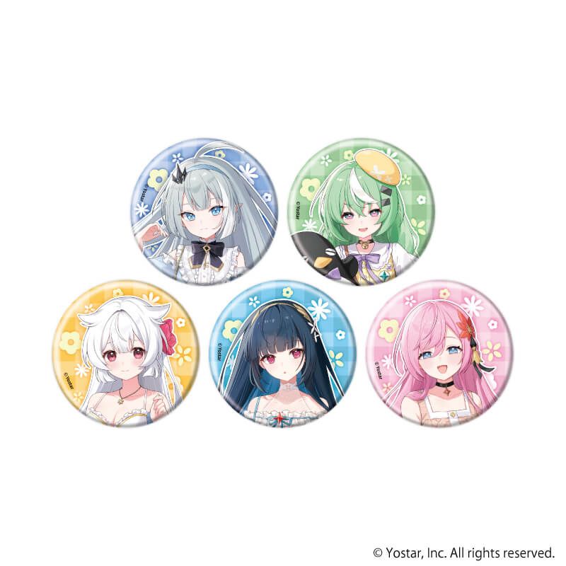 缶バッジ「ステラソラ」01/夏私服ver. ブラインド(5種)(描き下ろし