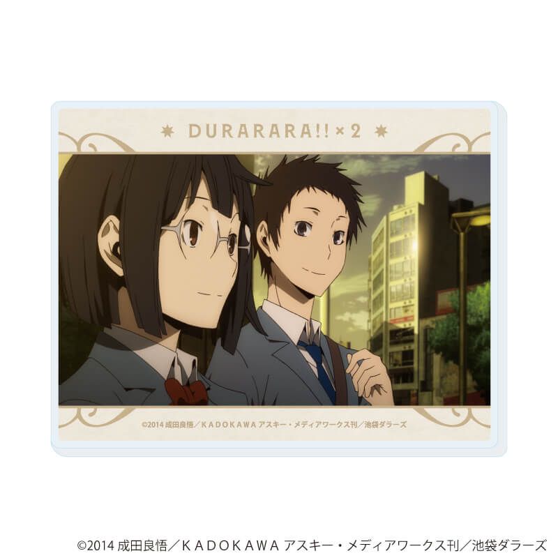 アクリルカード「デュラララ!!×２」05/コンプリートセット(全5種)(場面写イラスト)
