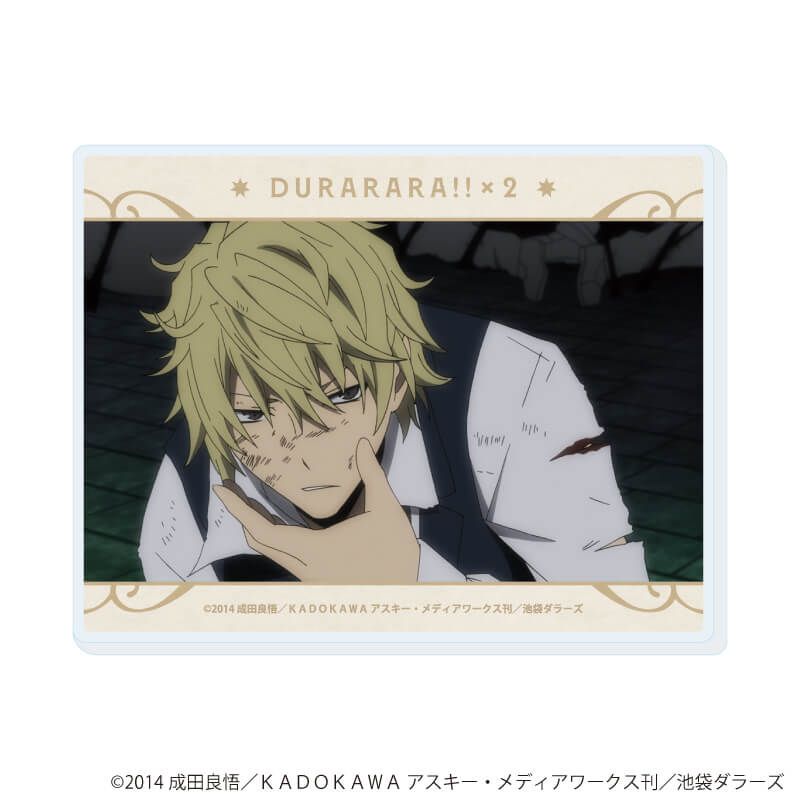 アクリルカード「デュラララ!!×２」05/コンプリートセット(全5種)(場面写イラスト)