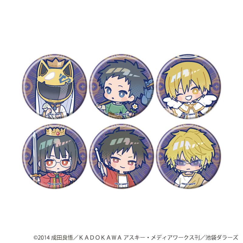 缶バッジ「デュラララ!!×２」21/タロットver. コンプリートセット(全6種)(POP Artイラスト)