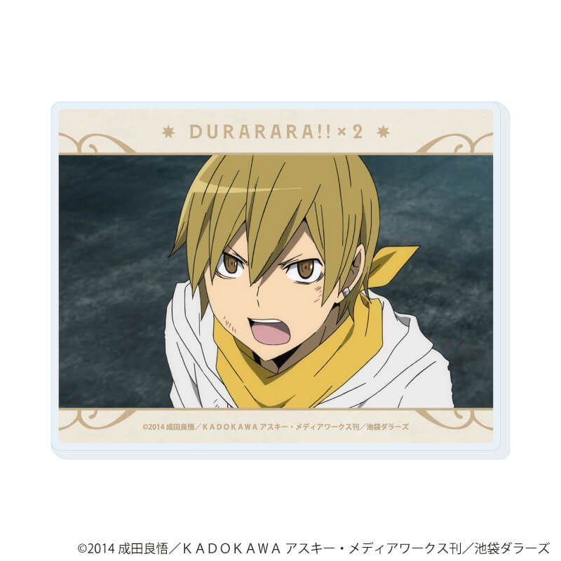 アクリルカード「デュラララ!!×２」05/ブラインド(5種)(場面写イラスト)
