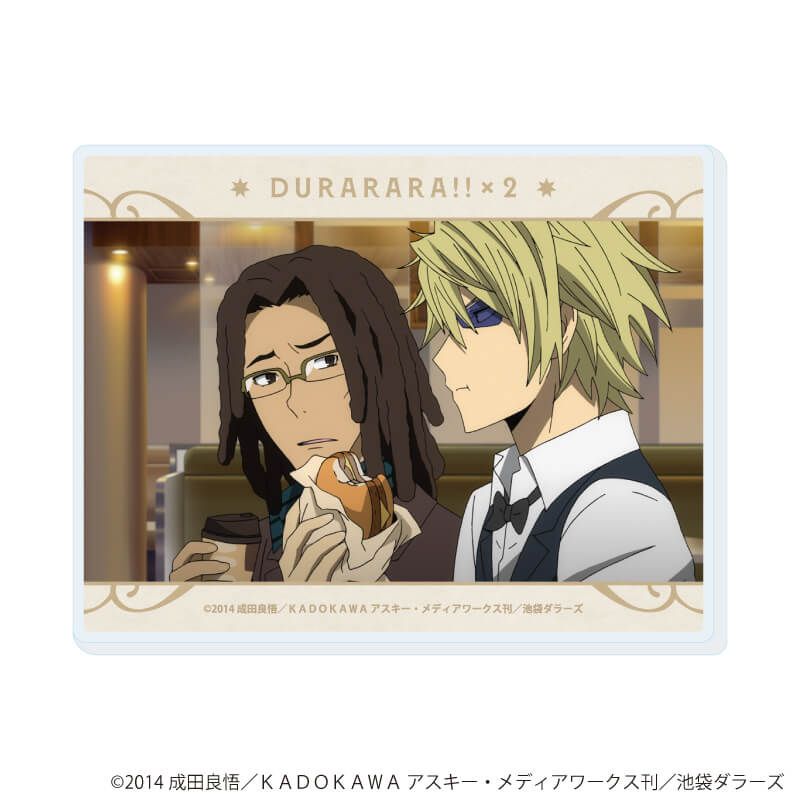アクリルカード「デュラララ!!×２」05/ブラインド(5種)(場面写イラスト)
