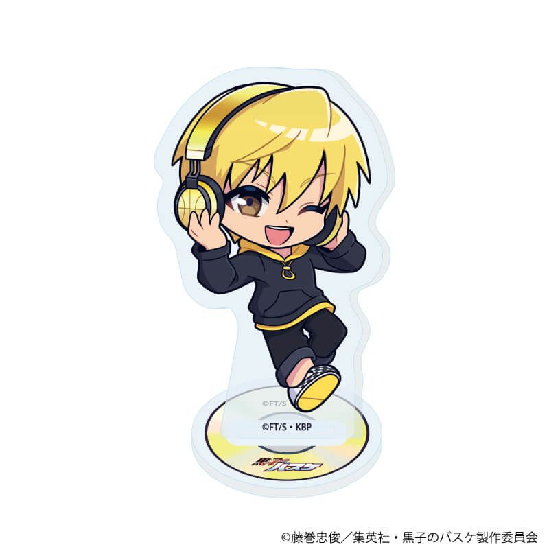 アクリルぷちスタンド「黒子のバスケ」30/ヘッドフォンver. コンプリートセット(全10種)(ミニキャライラスト)