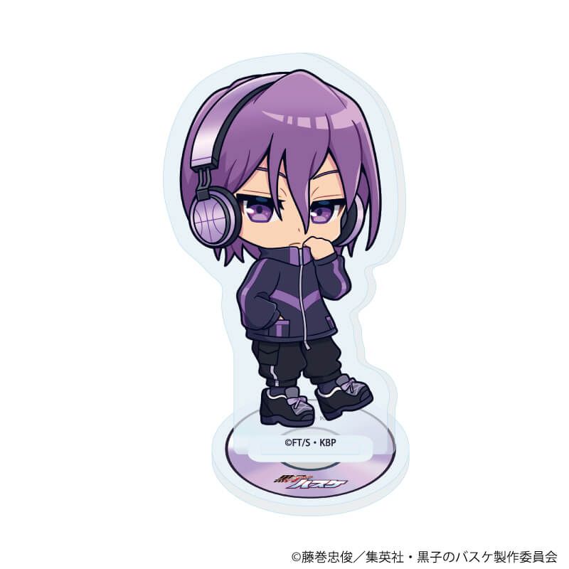 アクリルぷちスタンド「黒子のバスケ」30/ヘッドフォンver. コンプリートセット(全10種)(ミニキャライラスト)