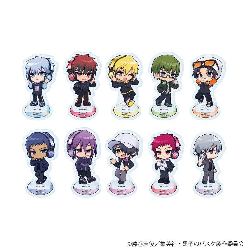 アクリルぷちスタンド「黒子のバスケ」30/ヘッドフォンver. ブラインド(10種)(ミニキャライラスト)