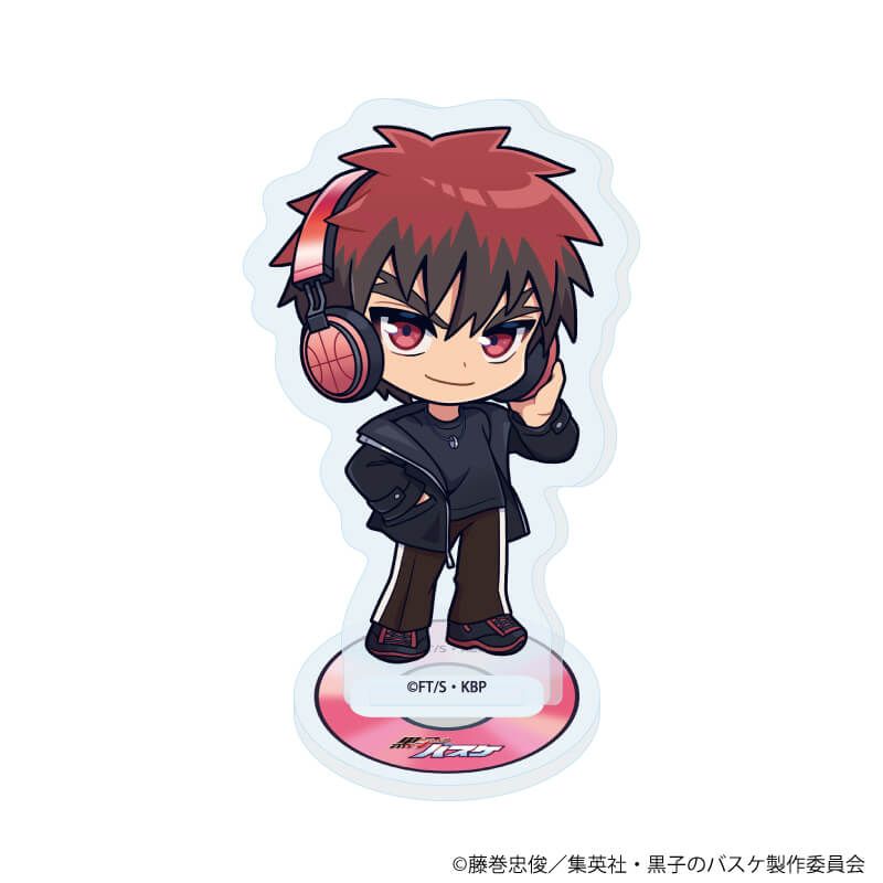 アクリルぷちスタンド「黒子のバスケ」30/ヘッドフォンver. ブラインド(10種)(ミニキャライラスト)