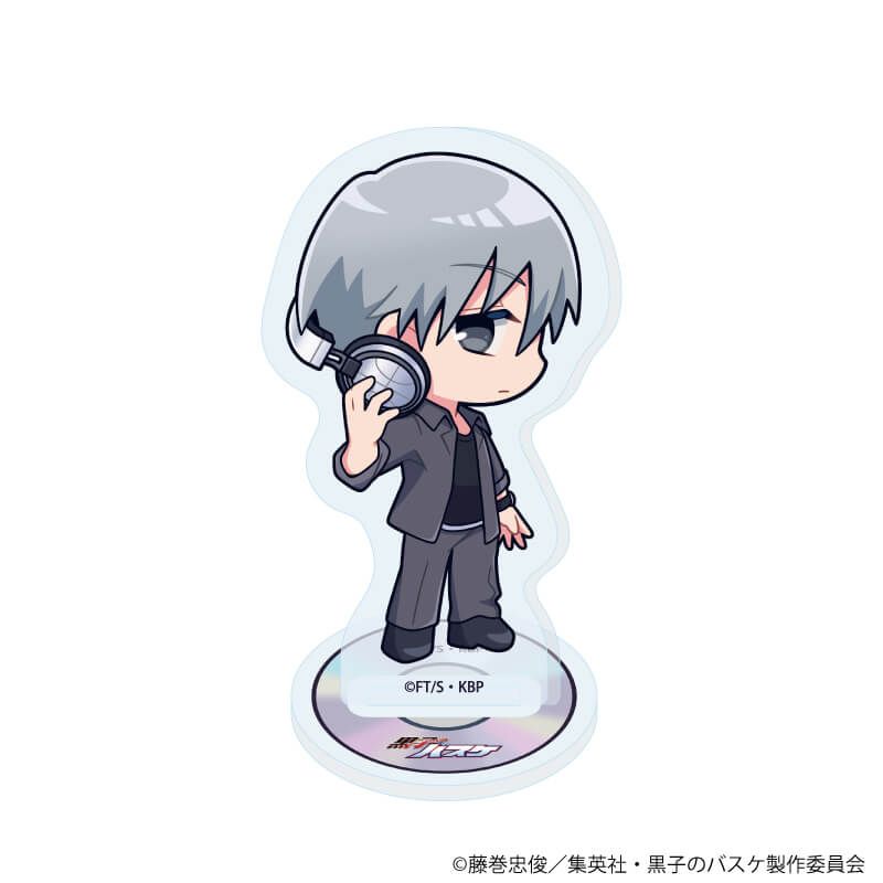 アクリルぷちスタンド「黒子のバスケ」30/ヘッドフォンver. ブラインド(10種)(ミニキャライラスト)
