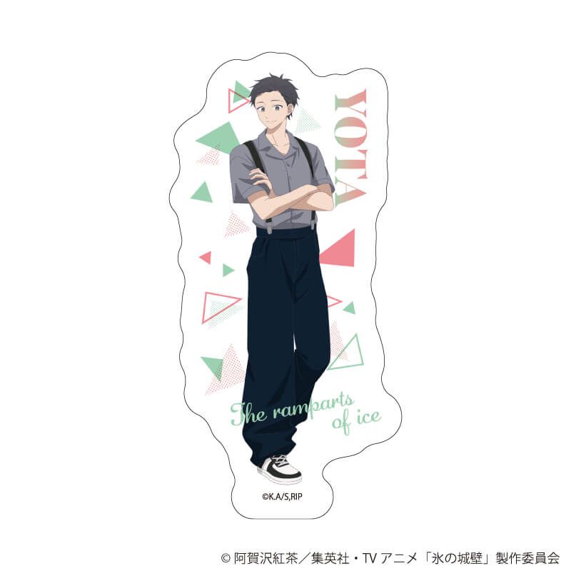 ダイカットステッカー「氷の城壁」08/日野陽太 サスペンダーver.(描き下ろしイラスト)
