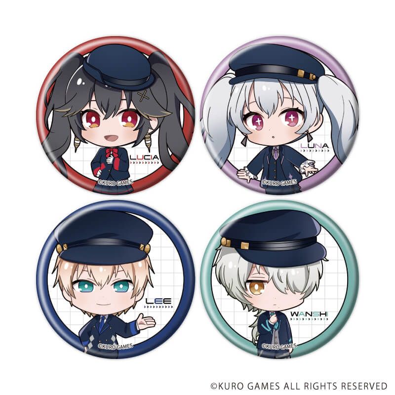 缶バッジ「パニシング：グレイレイヴン」02/ブラインド(4種)(ミニキャライラスト)