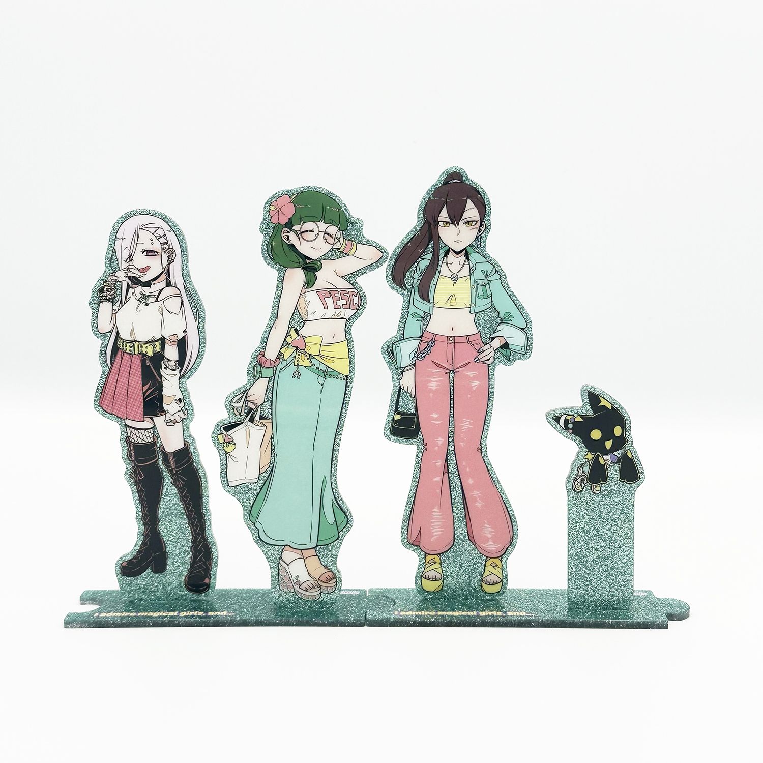小野中彰大先生描き下ろし「魔法少女にあこがれて」 MHAK gals! ラメアクリルスタンド 田中みち子（魔法少女にあこがれて）