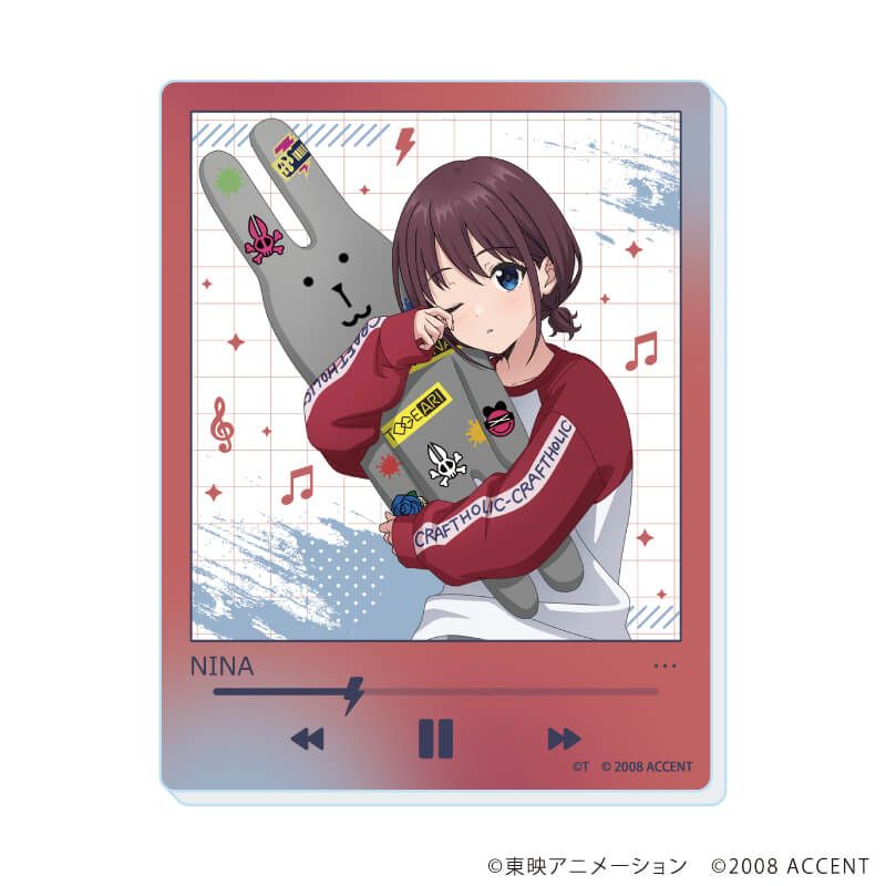アクリルカード「ガールズバンドクライ×CRAFTHOLIC」01/ブラインド(5種)(描き下ろしイラスト)