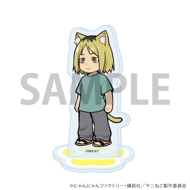 アクリルぷちスタンド「TVアニメ『ヤニねこ』」01/コンプリートセット(全6種)(公式イラスト)