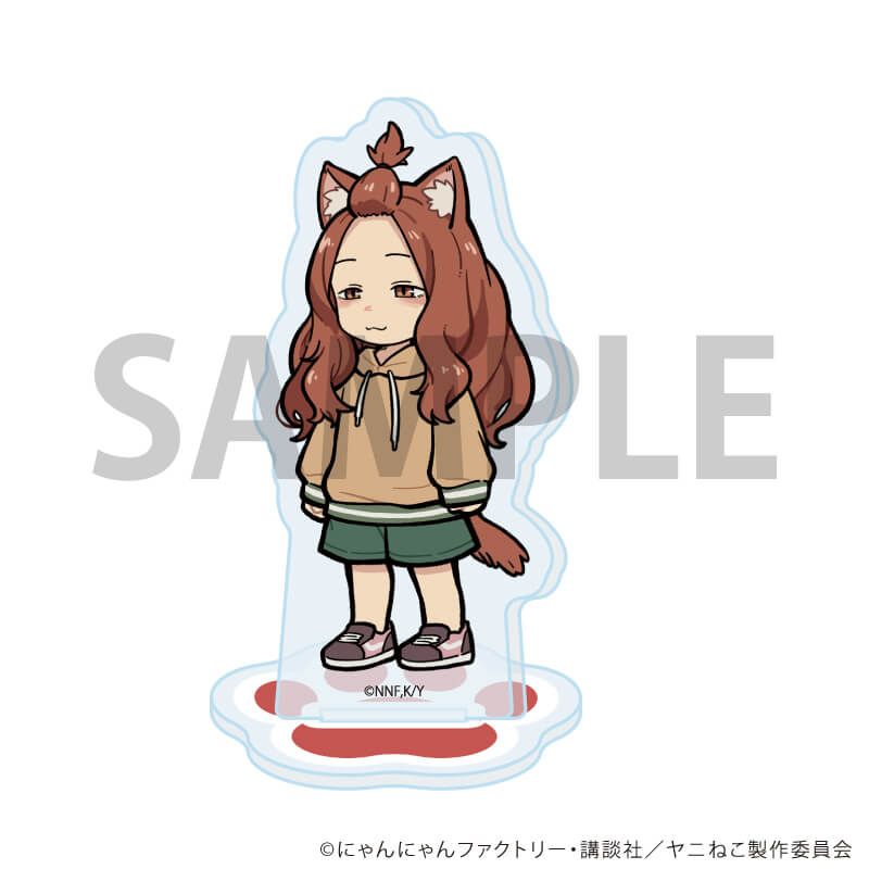 アクリルぷちスタンド「TVアニメ『ヤニねこ』」01/コンプリートセット(全6種)(公式イラスト)