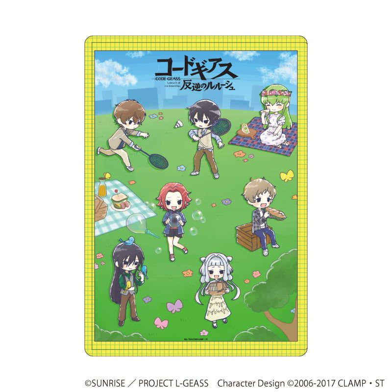 キャラクリアケース「コードギアス 反逆のルルーシュ」06/集合デザイン(グラフアートイラスト)