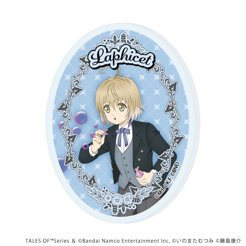 アクリルプレートバッジ「『テイルズ オブ』シリーズ」01/BOX-A コンプリートセット(全12種)(公式イラスト)