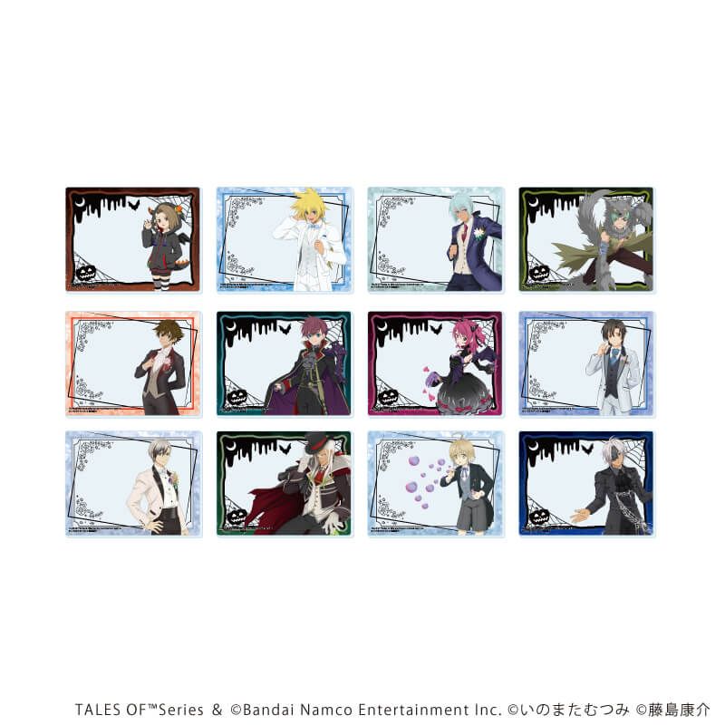 アクリルカード「『テイルズ オブ』シリーズ」13/BOX-C コンプリートセット(全12種)(公式イラスト)