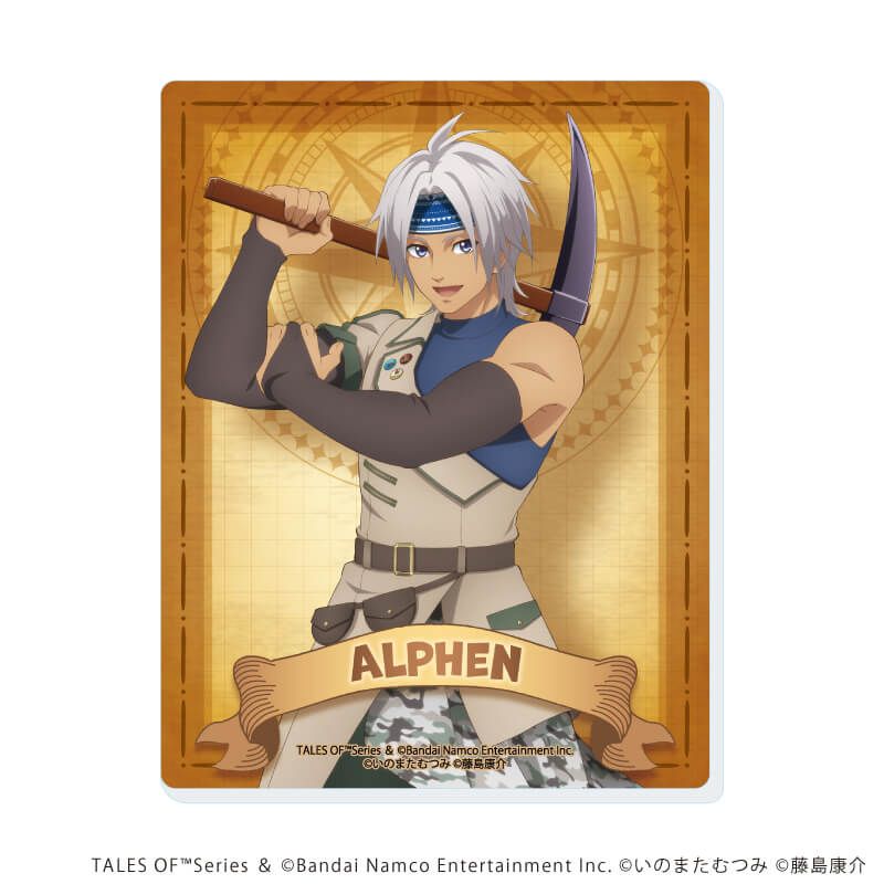 アクリルカード「『テイルズ オブ』シリーズ」12/BOX-B トレーディング(12種)(公式イラスト)