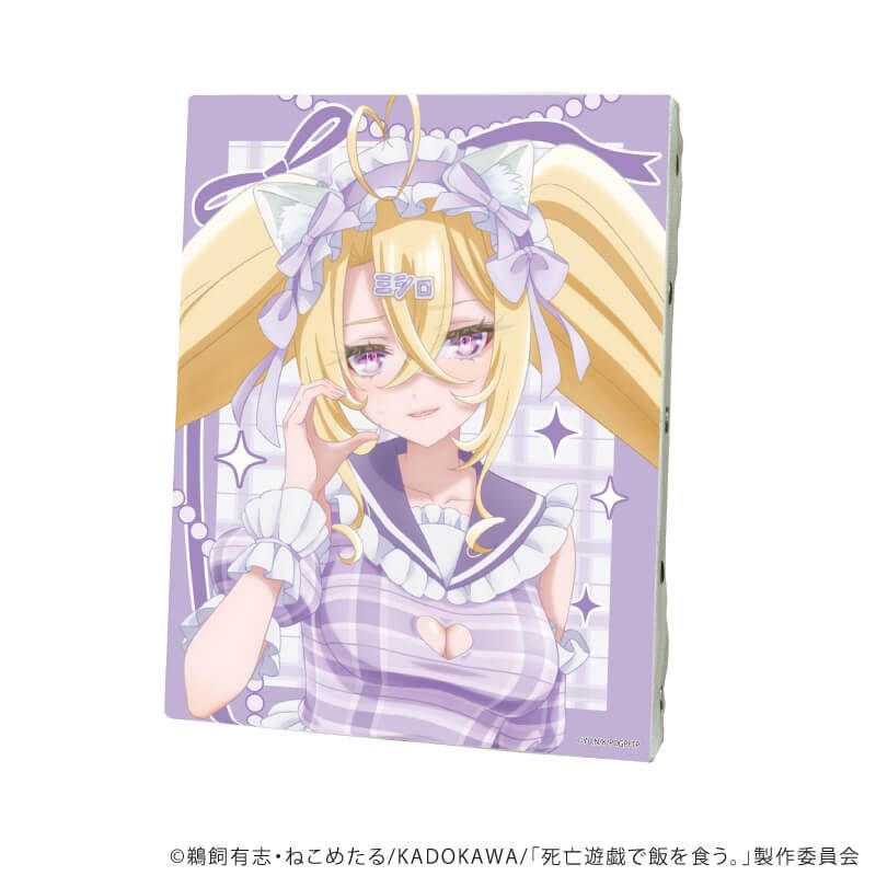 キャンバスボード「死亡遊戯で飯を食う。」02/御城(描き下ろしイラスト)