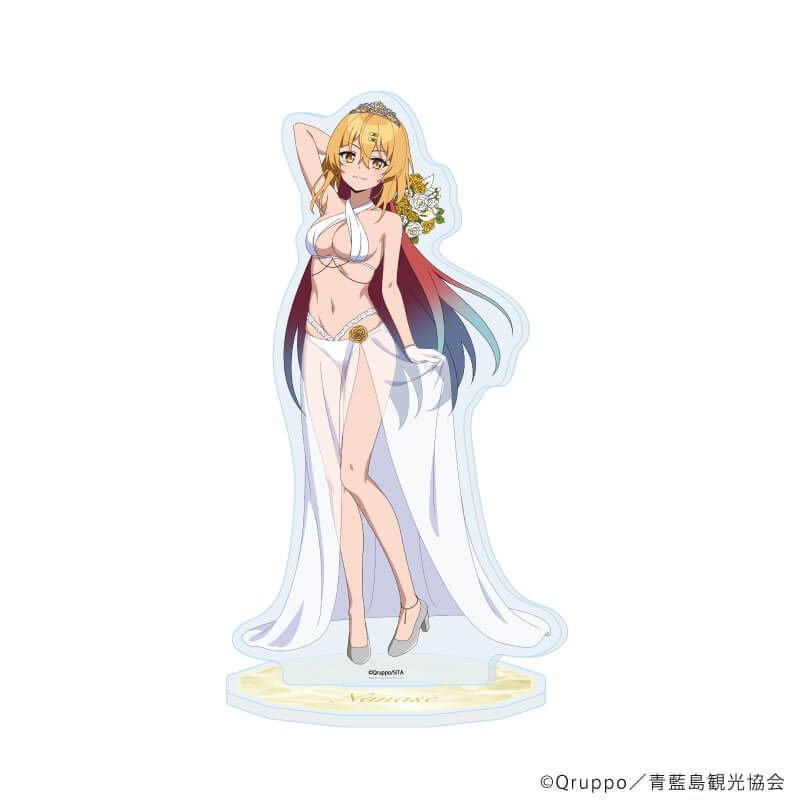 アクリルスタンド「ぬきたし THE ANIMATION」05/片桐 奈々瀬 水着ウェディングver.(描き下ろしイラスト)