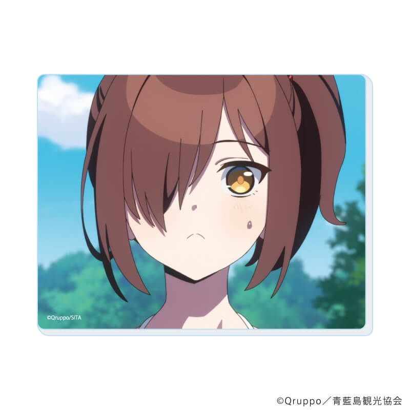 アクリルカード「ぬきたし THE ANIMATION」02/水着ウェディングver. コンプリートセット(全8種)(公式&描き下ろしイラスト)