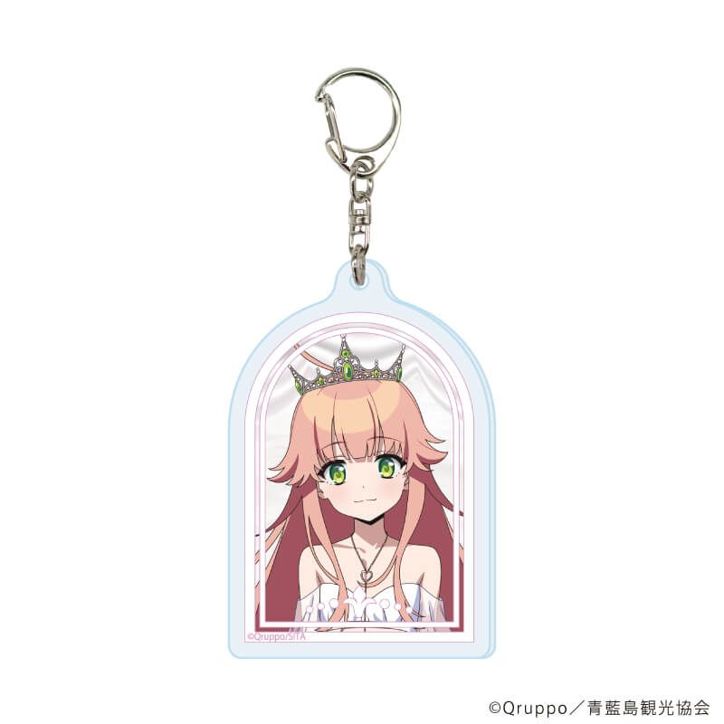 アクリルキーホルダー「ぬきたし THE ANIMATION」02/水着ウェディングver. コンプリートセット(全8種)(公式&描き下ろしイラスト)