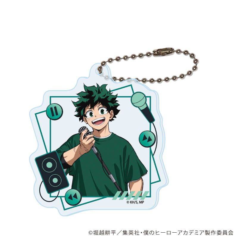 アクリルキーホルダー「僕のヒーローアカデミア」01/カラオケパーティーver. コンプリートセット(全6種)(描き下ろし)